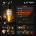 اینفوگرافیک عطر Dior Leather Oud