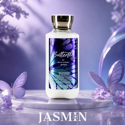 خرید لوسیون بدن بت اند بادی Butterfly با رایحه شهد تمشک، گلبرگ زنبق و وانیل سبک؛ لوسیون بدن زنانه، خوشبو، لطیف و مناسب استفاده روزانه.