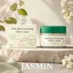 خرید کرم ضد لک اکسیس وای AXIS-Y Dark Spot Correcting Glow Cream حجم 50 میل، مناسب کمک به کاهش ظاهر لک‌های پوستی، افزایش شفافیت پوست و آبرسانی، حاوی آلفا آربوتین، سرامید و سنتلا آسیاتیکا.