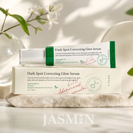 خرید سرم ضد لک اکسیس وای AXIS-Y Dark Spot Correcting Glow Serum حجم 50 میل، حاوی نیاسینامید 5%، اسکوالان گیاهی و عصاره میوه هیپوفائه برای کمک به کاهش ظاهر لک، روشن‌تر شدن و آبرسانی پوست.