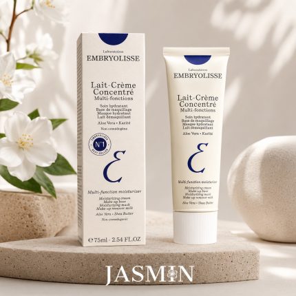 خرید کرم امبریولیس Embryolisse Lait-Crème Concentré حجم 75 میل، کرم چندکاره مرطوب‌کننده، زیرساز آرایش، ماسک آبرسان و پاک‌کننده آرایش، حاوی آلوئه‌ورا و شی باتر.