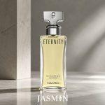 خرید عطر Eternity Eau de Parfum CK اصل با رایحه گلی و ماندگار. بررسی نت‌های بویایی، ماندگاری، پخش بو، مشخصات و قیمت ادکلن Eternity Eau de Parfum Calvin Klein.
