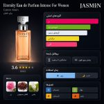 راهنمای خرید عطر Eternity Intense CK اصل با رایحه‌ای عمیق، شیک و ماندگار. بررسی نت‌های بویایی، ماندگاری، پخش بو، مشخصات و قیمت ادکلن Eternity Intense Calvin Klein.