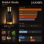 راهنمای خرید عطر Boss Bottled Absolu اصل با رایحه گرم، چرمی، دودی و چوبی. بررسی نت‌های بویایی، ماندگاری، پخش بو و قیمت ادکلن Hugo Boss Bottled Absolu.
