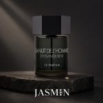 خرید عطر Yves Saint Laurent La Nuit De L’Homme Le Parfum مردانه با رایحه‌ای گرم، چوبی، کهربایی و ادویه‌ای. بررسی رایحه، ماندگاری، پخش بو، فصل مناسب و مشخصات عطر YSL La Nuit Le Parfum.