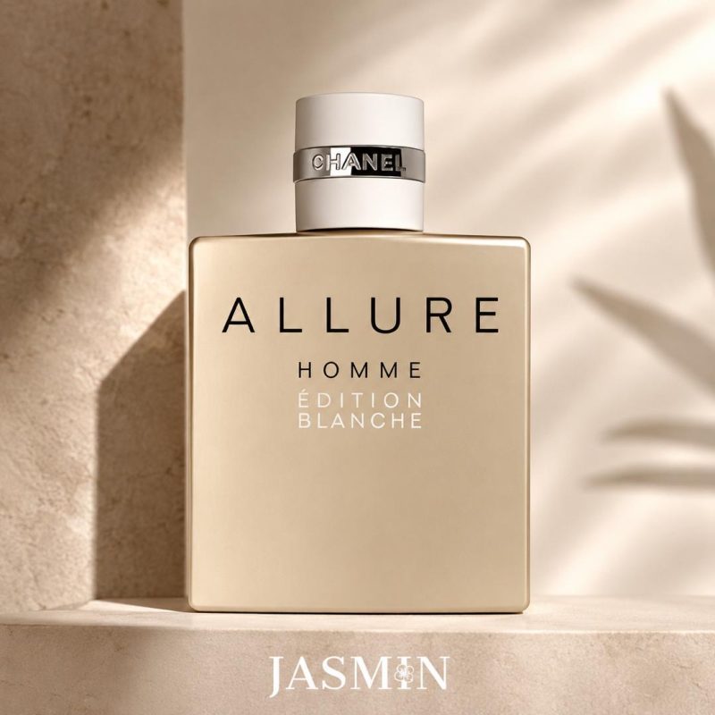 خرید Chanel Allure Homme Édition Blanche EDP با رایحه لیمو، چوب صندل، خس‌خس و وانیل؛ بررسی ماندگاری، تفاوت نسخه‌ها و راهنمای خرید.