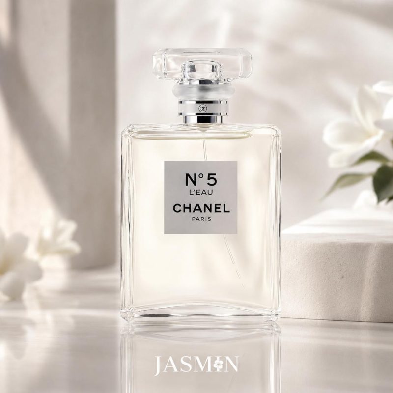 خرید عطر Chanel N°5 L’Eau با رایحه مرکباتی، گلی و مشکی؛ بررسی نت‌ها، ماندگاری، پخش بو، تفاوت نسخه‌ها و راهنمای خرید شنل نامبر ۵ لئو.
