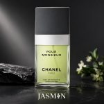 خرید Chanel Pour Monsieur Concentrée با رایحه مرکبات، جوز هندی، چوب و وانیل ماداگاسکار؛ بررسی نسخه، ماندگاری و راهنمای تشخیص EDT و EDP.