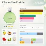 خرید عطر Chanel Chance Eau Fraîche EDT با رایحه خنک، مرکباتی و چوبی؛ بررسی نت‌ها، ماندگاری، تفاوت با EDP و راهنمای خرید شنل او فرش. 2